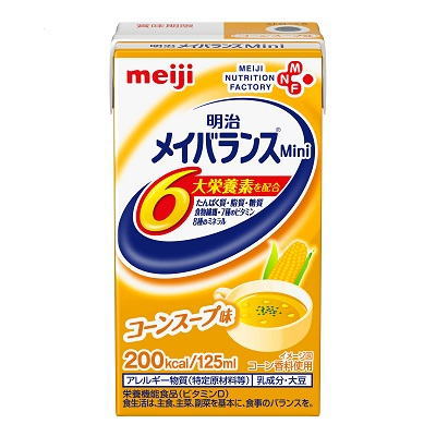 明治 メイバランスミニ Mini コーンスープ味 125ml 24個 4ケース 【栄養】送料無料