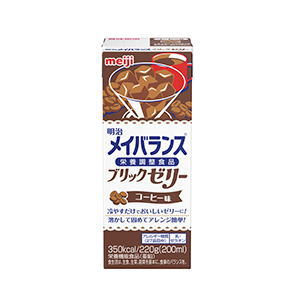 明治　メイバランスブリックゼリー　　コーヒー味 　220g x 24　　送料無料【栄養】