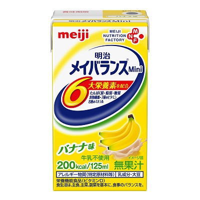 明治　メイバランスミニ　Mini　バナナ味　125ml x 24本　【栄養】送料無料