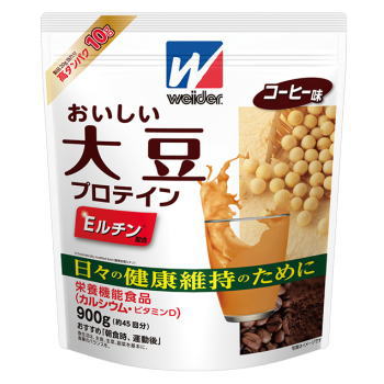 ウイダー おいしい大豆プロテイン コーヒー味 360g（18回分）3980円(税込)以上で送料無料