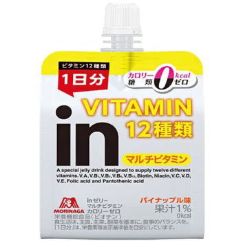 2024.10月期限　inゼリー マルチビタミン カロリーゼロ 180g3980円(税込)以上で送料無料