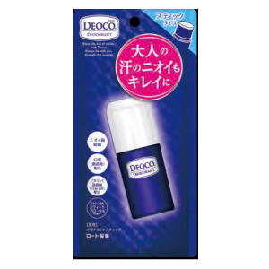 オトナ女性の汗臭もキレイにするデオドラントスティックデオコ 薬用デオドラントスティック 13g 医薬部外品 3980円(税込)以上で送料無料