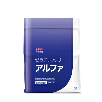 特殊な設備と技術によりつくられたすぐれた食用ゼラチンです デザートからお料理までゼラチンA-Uアルファならあらゆるメニューに活躍します 直接、熱湯にふり入れてかきまぜるだけで簡単に溶解します 美容と健康のためにゼラチンを積極的に摂取される方にはお砂糖感覚で各種ホットドリンクに溶かしていただくと無味無臭でおいしくお召し上がりいただけます 【特長】 吸水の手間をなくした溶けやすいゼラチンです 熱湯に直接入れても簡単に溶解できます 【品質規格】 ・ゼリー強度(g)：170±20 ・粘度(mPa・S)：3.80±0.50 ・粒度(um)：顆粒 ・種類(タイプ)別：アルカリ処理 【使用方法】 ゼリーを作るとき、液量1000mlに対しQM-20は25〜30gが標準的なご使用量です ● メーカー名：ゼライス株式会社 ● 内容量：500g ● 原材料：牛骨、豚骨、豚皮 ● 形状：顆粒 ● 保存方法：直射日光・高温多湿を避け常温で保存して下さい。 ● 用途：各種フルーツゼリー、コーヒーゼリー、ワインゼリー、ババロア、ムース、チーズケーキ、アイスクリーム、シャーベット、ヨーグルト、ホイップクリーム、アスピック、テリーヌ、和風ゼリー寄せ、グミキャンデー、マシュマロ、フローレット、スープ等 【使用上の注意】 ・ゼラチン液を沸騰させますと、固まりにくくなります ・パイナップル、メロン、キウイフルーツパパイアなどの果物はゼラチンを分解する酵素を含んでおり固まらないことがあります。この場合、ゼラチンの使用量を加減して下さい ・ゼラチンを使用したデザートなどは"なまもの"と同様に冷蔵庫に保存しできるだけ早く召し上がって下さい ・使用する量だけを溶解し使いきるようおすすめいたします ・広告文責（健康デパート・0120-007-773）