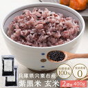 令和元年産 黒米 紫黒米 玄米 200g×2(400g) 送料無料 兵庫県産雑穀 紫黒米 玄米 黒米 国産 雑穀 アントシアニン