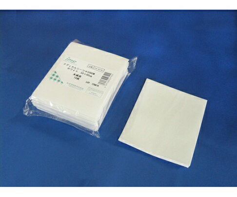 メディカルシーツ　＃5060W　　白　未滅菌　004−40790　50×60cm　10枚