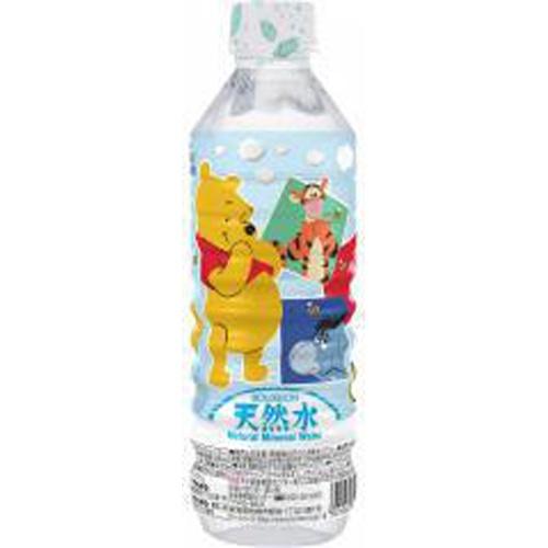 ブルボン天然水　くまのプーさん　500mL×24個セット