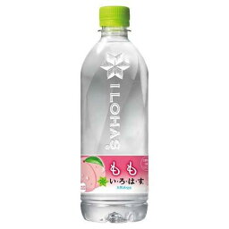 いろはす　もも　PET　500mL×24本