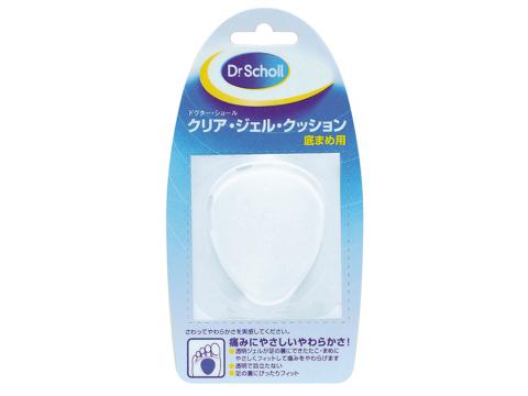 Dr.Scholl クリア・ジェル・クッション 底まめ用 1コ入 Dr.Scholl クリア・ジェル・クッション 底まめ用 1コ入
