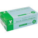タケトラ プラスチック手袋200 パウダーフリー S 075882 200枚入
