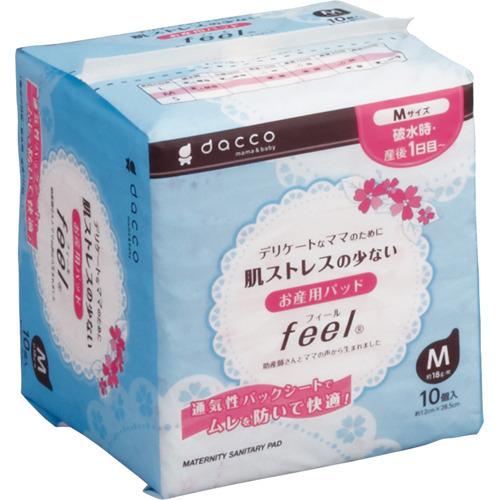 お産用パッドfeel Mサイズ 00083617 1枚×10個