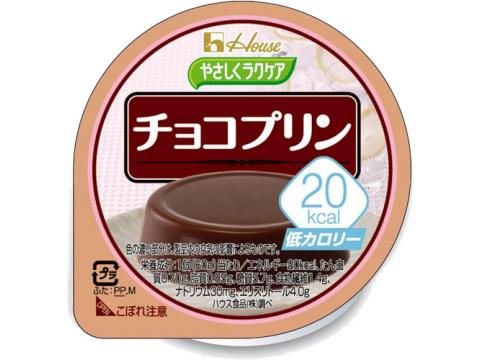 やさしくラクケア　20kcal　プリン　チョコ　1個