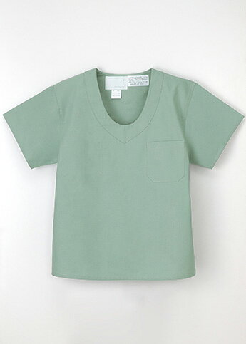 3491PD　男子上衣　ミストグリーン　L 医療 看護 病院
