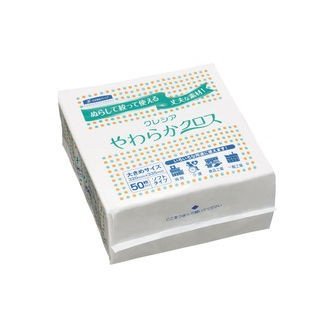 クレシア　やわらかクロス　65200　8−6676−01　1箱（50×18）