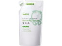 シャボン玉 無添加 せっけんシャンプー専用リンス つめかえ用 420ml 弱酸性 きしみにくい さらさら髪