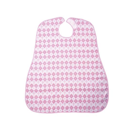 食事用エプロン ダイヤピンク 6060−82954 1枚