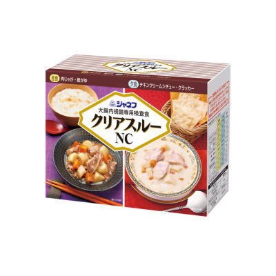 ジャネフ クリアスルーNC(大腸内視鏡専用検査食) 1個(2食セット)