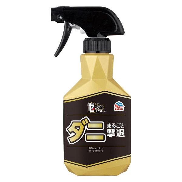 ※本商品は返品不可となります。発売元、製造元、輸入元又は販売元【アース製薬】【 商品説明 】「ゼロノナイトダニ用スプレー」は、1年に1度は徹底ケア。部屋中のダニまるごと撃退。掃除機で吸い取り切れないダニを無力化し、除去しやすくするダニ用 スプレーです。●ダニ撃退・消臭・除菌・防カビ・ウイルス除去・ハウスダスト除去成分配合 の6つの特長●肌刺激テスト済み●無香料【原産国】日本【 原材料 】〈有効成分〉ブロフラニリド〈その他成分〉抗菌成分、消臭成分、ハウスダスト除去成分、エタノール広告文責：株式会社バイタルネット　電話番号：022-343-7011
