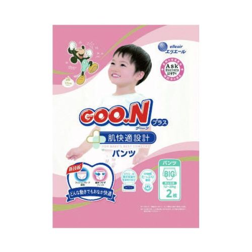グーンプラス肌快適設計パンツ BIG 30084274 2枚入