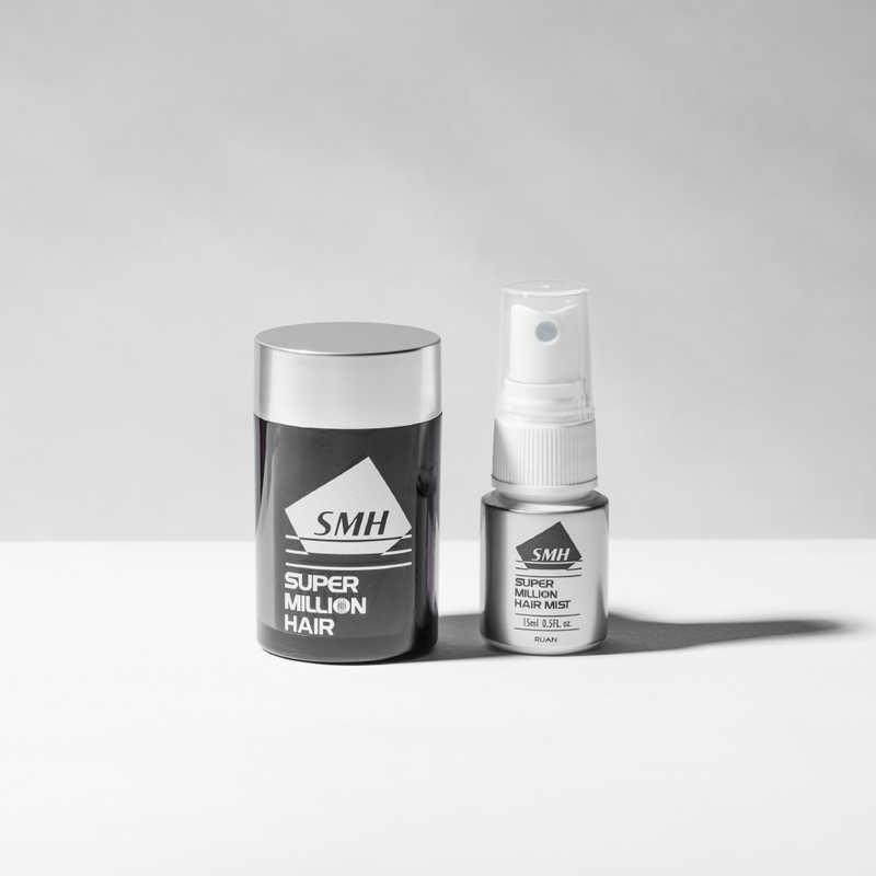 Hair Care - スーパーミリオンヘア　コンパクトセットNo2　ダークブラウン　10g＋15mL