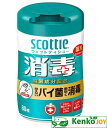 スコッティ ウェットティシュー消毒 80枚