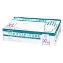 サラヤ プラスチック手袋E(粉なし)53517 XL 100枚