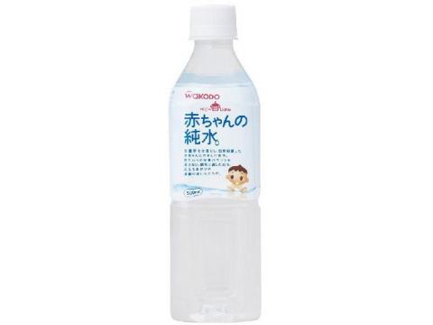 赤ちゃんの純水 ベビーのじかん　赤ちゃんの純水500ml×24