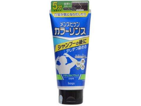 メンズビゲン　カラーリンス　ナチュラルブラック　160g