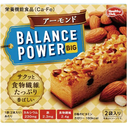バランスパワー ビッグ アーモンド 4本(2本×2袋)の商品画像
