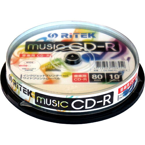 【★当選確率1/2!最大100%Pバック(上限あり・要エントリー)】【即配】 RiDATA 音楽録音用CD-R 1回録音用 CD-RMU80.10SP A 80分 10枚 【★当選確率1/2!最大100%Pバック(上限あり・要エントリー)】【即配】 RiDATA 音楽録音用CD-R 1回録音用 CD-RMU80.10SP A 80分 10枚
