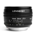 【即配】(KT) Velvet(ベルベット) 28 ニコンFマウント LENSBABY レンズベビー ワイドアングルのソフトフォーカスレンズ 【送料無料】【あす楽対応】