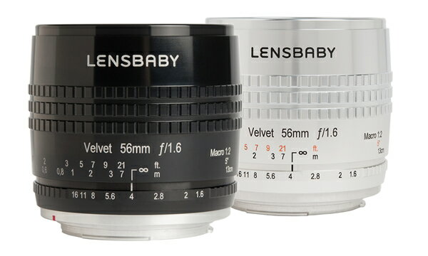 【即配】 LENSBABY レンズベビー Velvet(ベルベット) 56　ペンタックスKマウントポートレート撮影での差別化を図る!【送料無料】【あす楽対応】