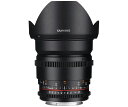 【取寄】 SAMYANG サムヤン シネマレンズ 16mm T2.2 VDSLR ED AS UMC CS II　マイクロフォーサーズ用 【送料無料】