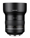 【取寄】SAMYANG サムヤン 交換レンズ XP85mm F1.2 キヤノンEF マウント 電子接点付【送料無料】超高画素の撮影に