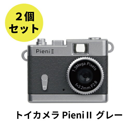 トイカメラ Pieni II ピエニ2 GY グレー ケンコー KENKO※microSDカードは別売です