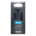 【取寄】 Bluetooth対応ワイヤレスカナル型ヘッドホン MXH-BTC110BK ブラック maxell マクセル