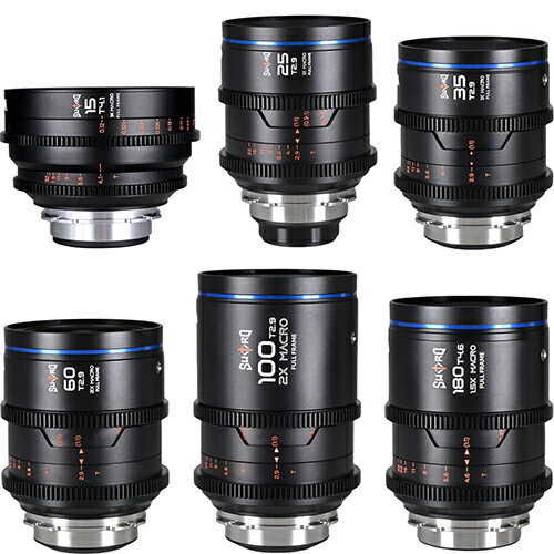 【取寄】 (SJ) Sword 6Lens(15,25,35,60,100,180) Arri PLマウント 6レンズバンドル LAOWA ラオワ 【送料無料】...