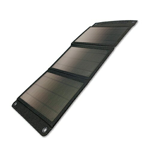 【取寄】 ソーラー充電器18W TSK92K ブラック 多摩電子工業 tama 【送料無料】【防災・備蓄】