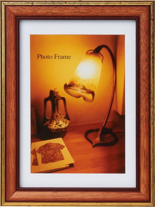 【3/26 1:59までポイント10倍】【即配】フォトフレーム 写真立て 木製フレーム カーム 2L マホガニー【あす楽対応】
