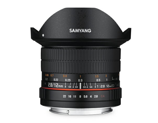 【取寄】SAMYANG サムヤン 12mm F2.8 ED AS NCS FISH-EYE　Nikon F(AE)用 【送料無料】