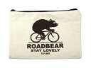 キャンバスポーチ ROAD BEAR 　lovell ラベル