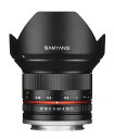 【アウトレット(新古品) 店舗保証 】【即配】SAMYANG サムヤン 12mm F2.0 NCS CS ブラック BK キヤノン EOS M用【送料無料】【あす楽対応】【キャンペーン対象外】【期間限定＆数量限定】