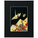 【即配】 画廊 ブラック ワイド四切 ガラス入り AGR-W4-BK ケンコートキナー KENKO TOKINA 【送料無料】