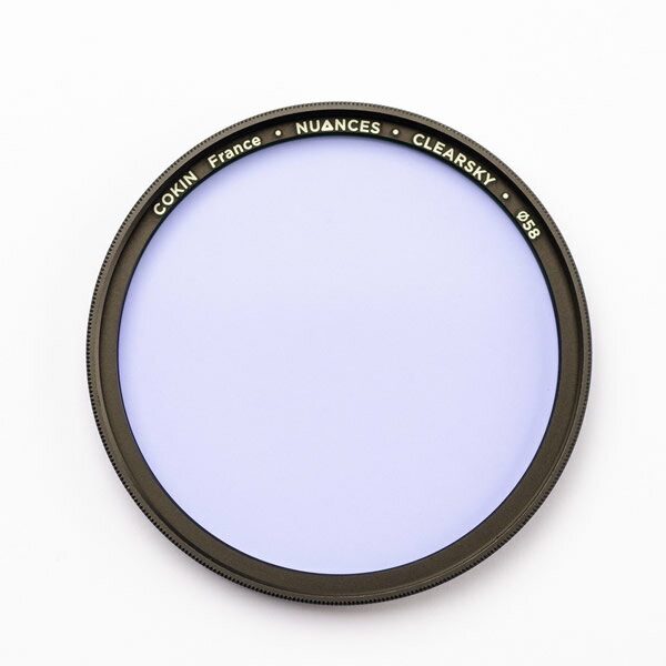 (KT)COKIN (コッキン) 58mm NUANCES (ニュアンス) CLEARSKY (クリアスカイ) 丸型撥水・撥油