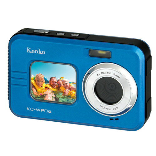 楽天Kenko Tokina カメラ用品専門店【即配】（KT） 防水デジタルカメラ KC-WP06 ★microSDHC8GB付★ ケンコー KENKO　【送料無料】防塵・防水でアウトドアに最適！【あす楽対応】