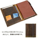 【送料無料】高機能◆ ノートカバー A5 本革 手帳 ほぼ日手帳 大学ノート メモ帳 対応 iPadmini 手帳カバー ペン ホルダー しおり付き カード入れ...
