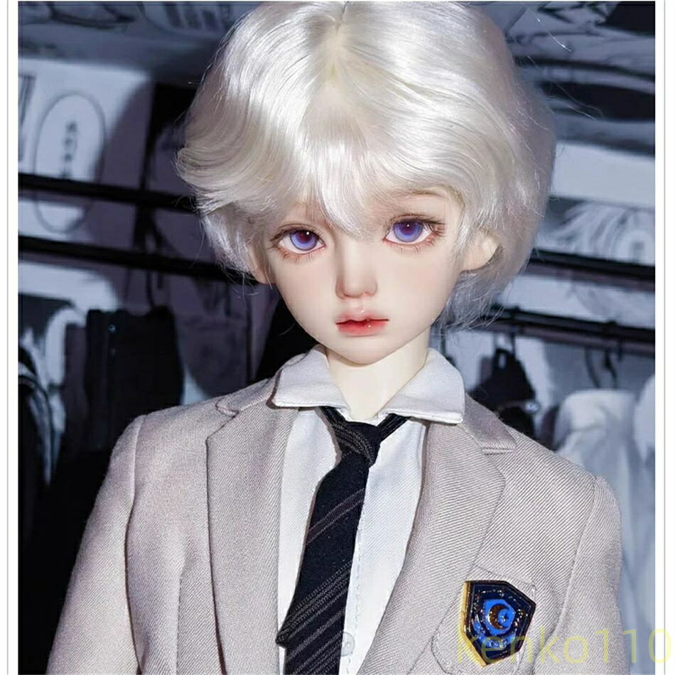 【送料無料】大好評1/4 ドール 高品質BJDドール 人気ドール 球体関節人形 男の子 本体 服 ウィッグ BJD 洋服セット ハンドメイド ボディ 洋服 球体 関節