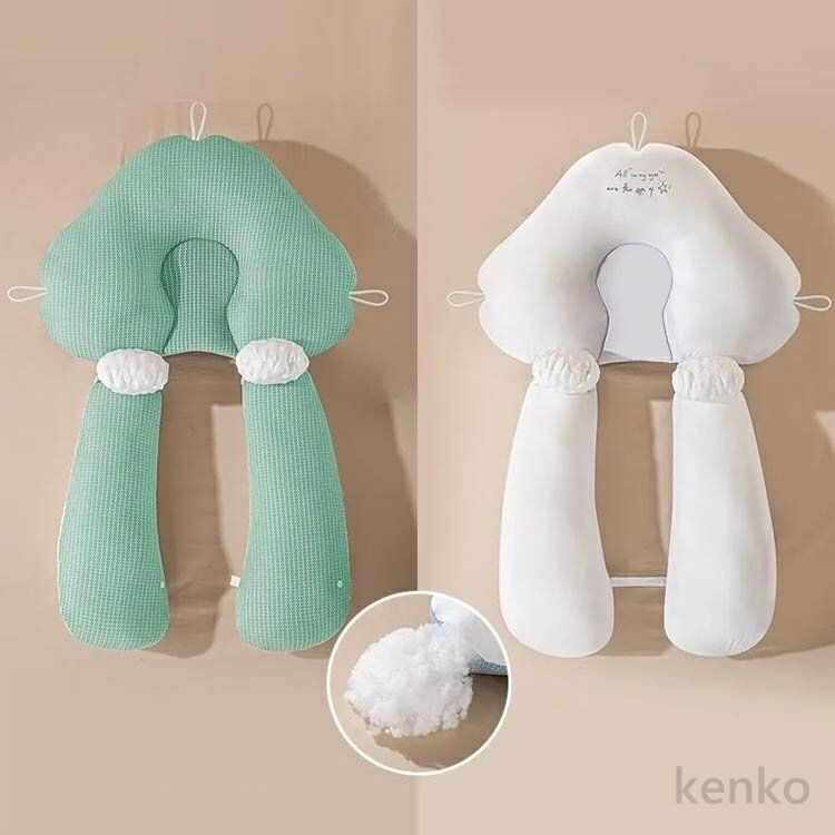 【送料無料】ドーナツ枕 赤ちゃん 赤ちゃん 枕 綿 抱き枕 新生児 寝ハゲ対策 寝返り 低反発 絶壁頭 綿 ベビーまくら 絶壁防止枕 向き癖防止 ベビーピロー 向き癖防止枕 通気 3