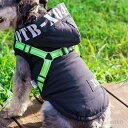 【送料無料】犬 服 ジャンパー 犬の服 ジャケット コート ハーネス一体型 防寒 ドッグウェア S M L XL XXLサイズ ジャケット ペット用 小型犬 中...