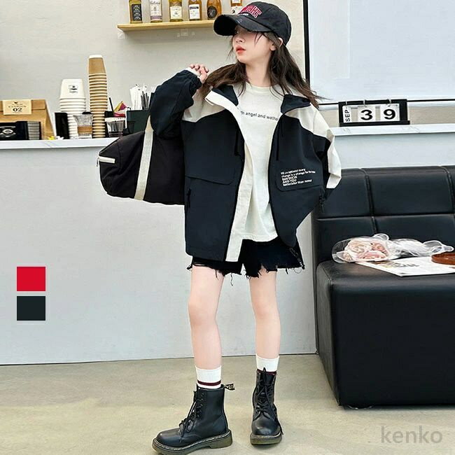 【送料無料】子供服 子供 マウンテンパーカー ファッション キッズ 女の子 マウンテンパーカー ガールズ 140 アウター ジャケット ウインドブレーカー コート