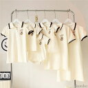 【送料無料】ペアルック おもしろい tシャツ 半袖 クマ柄 メンズ レディース Tシャツ ワンピース おそろい親子服 兄弟 姉妹 大人用 親子 ペア